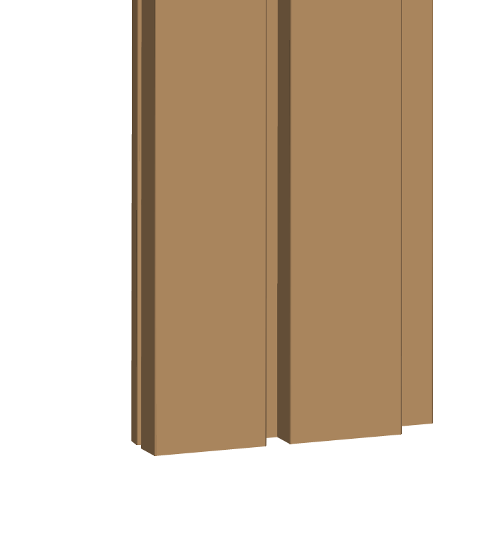 WP-143 Slat Wood Wall