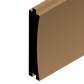 Fluted radius 3" wall paneling