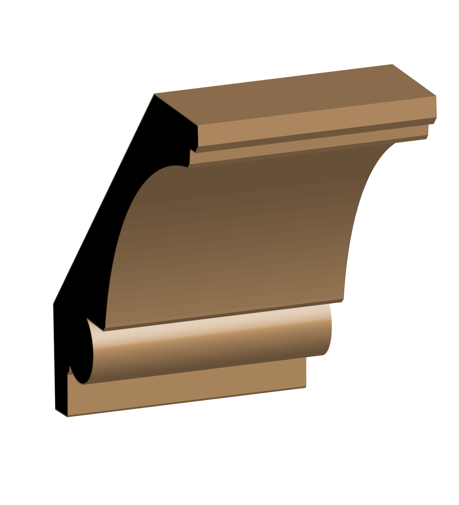 Wood Molding KB-331U