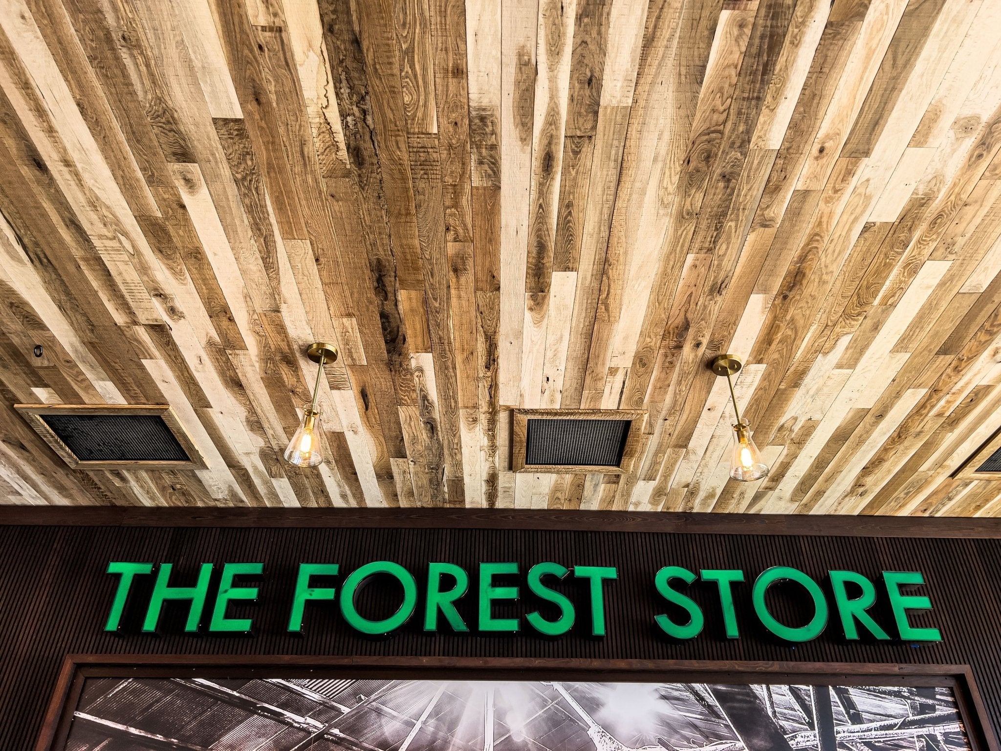 wood for wall and ceiling